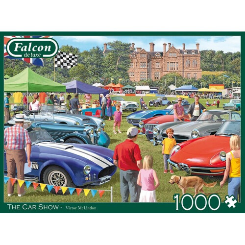 Falcon De Luxe Falcon De Luxe Puzzle 1000 Piece The Car Show
