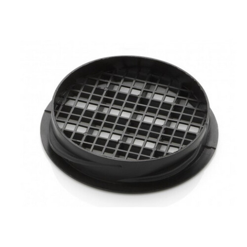 (Black) Soffit Vent With Fly Screen