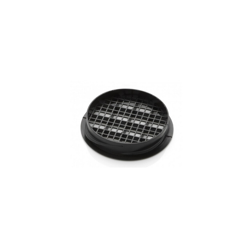 (Black) Soffit Vent With Fly Screen