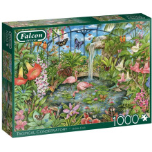 Falcon De Luxe Puzzle 1000 Piece Tropical Conservatory