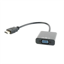 Video converter - Cablexpert - A-HDMI-VGA-03 - HDMI naar VGA - Resolutie 1920x1200 - Zwart