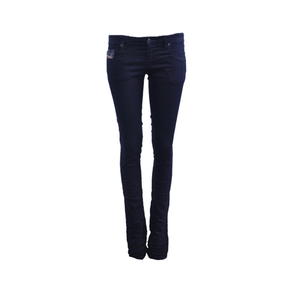 Diesel (W27 L34) Grupee Ne 0600V Womens Denim Jeans Sweat Jogg Jeans Stretch Slim Skinny Blue