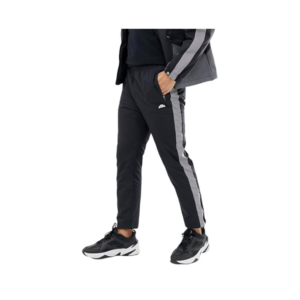 Ellesse (M) Nardo Sweat Sas05914 Mens Tracksuits Bottom Gym Stripe Black Joggers M