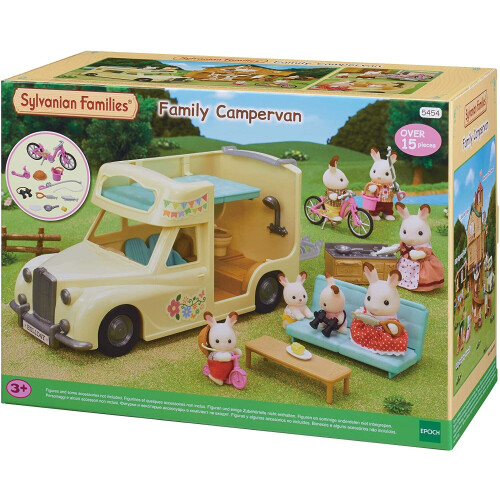 Sylvanian Families SYLVANIAN FAMILIEN - 5454 - Der Campingbus - Die Ferien