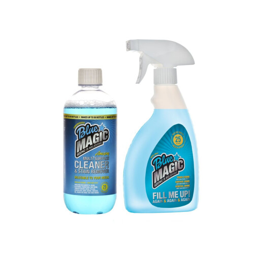 Blue Magic Stain Remover Multi Surface Cleaner- Makes up to 50 Bottles ...