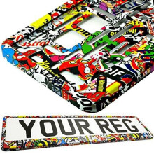Stickers Car Registration Holder For Any Car Van Truck Trailer
