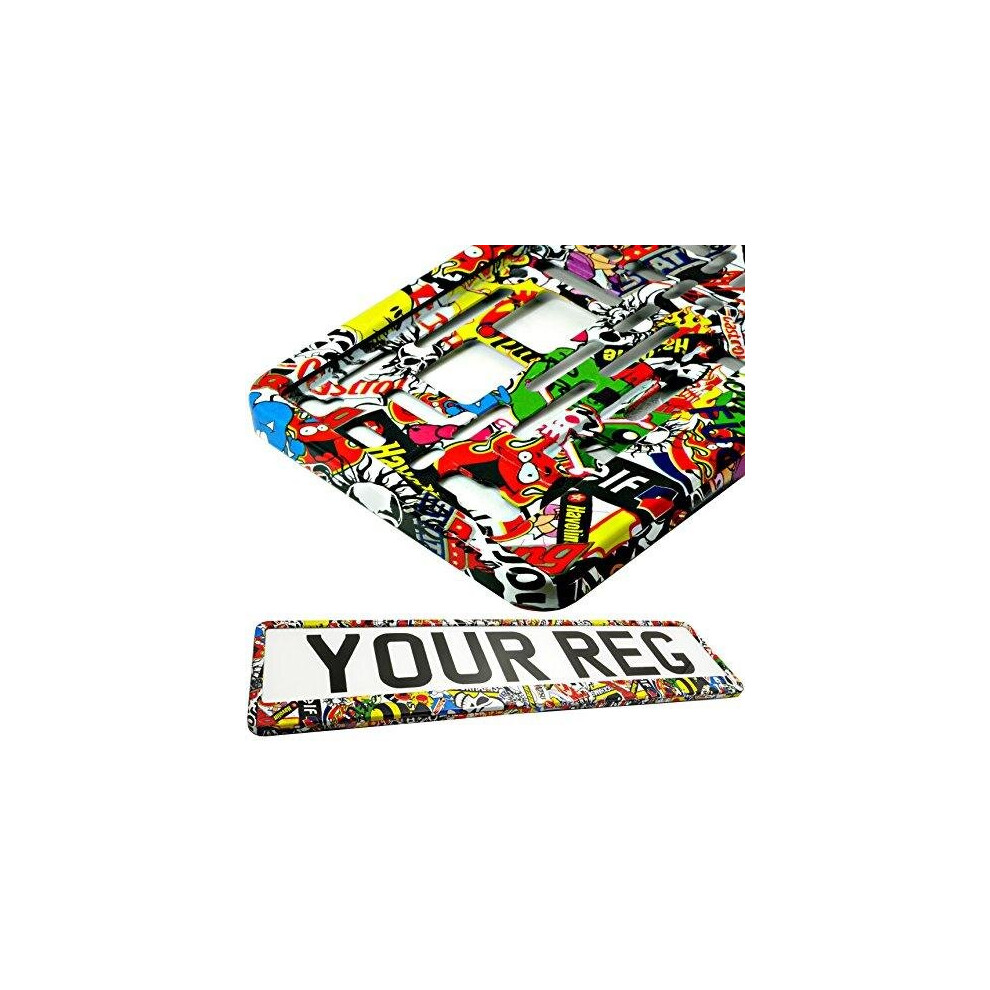 Stickers Car Registration Holder For Any Car Van Truck Trailer 742776155224