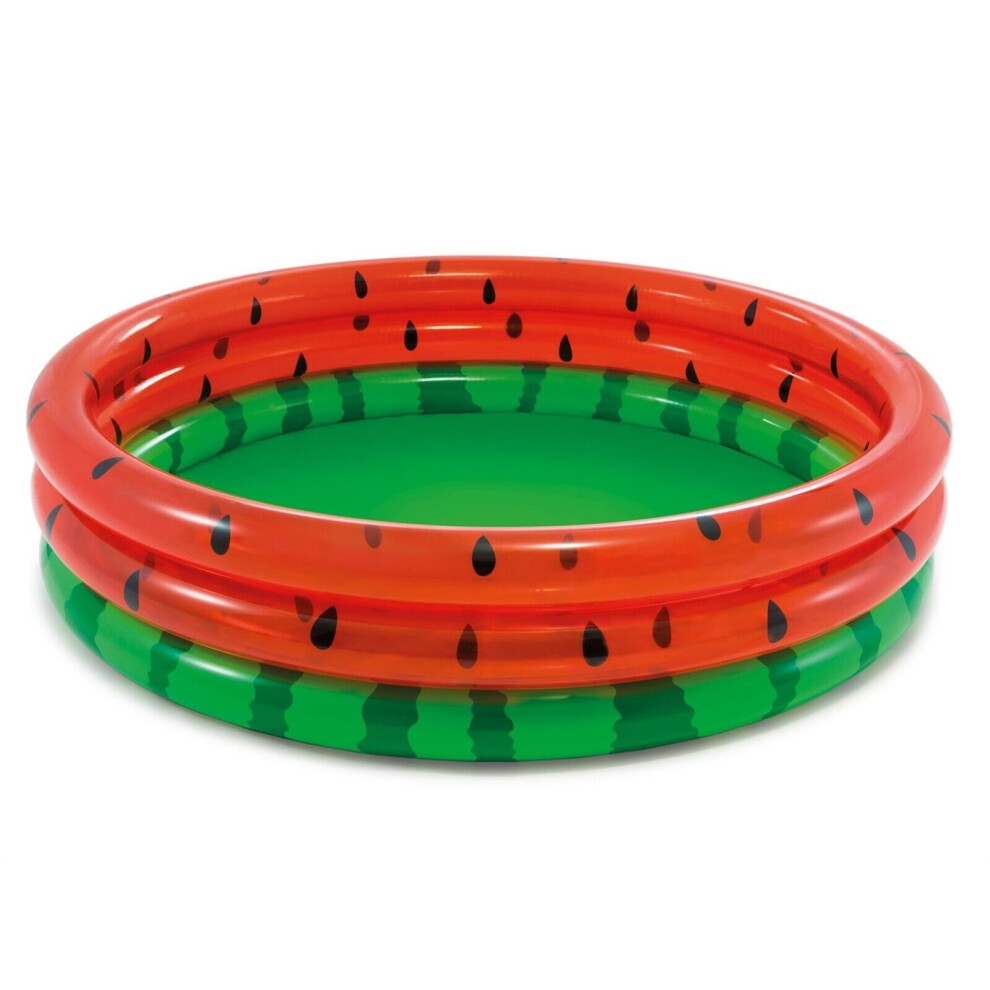 Inflatable Three Ring Watermelon Pool