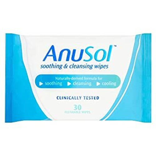 Anusol 30 Soothing & Cleansing Flushable Wipes