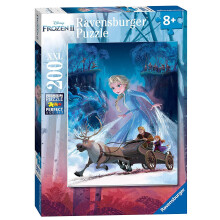 Ravensburger 12865 Disney Frozen 2 - The Mysterious Forest - 200 Piece Jigsaw Puzzle for Kids - Every Piece is Unique - Pieces Fit Together Perfe