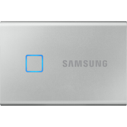 Refurbished Samsung Samsung 500GB T7 Touch Portable SSD (Silver)