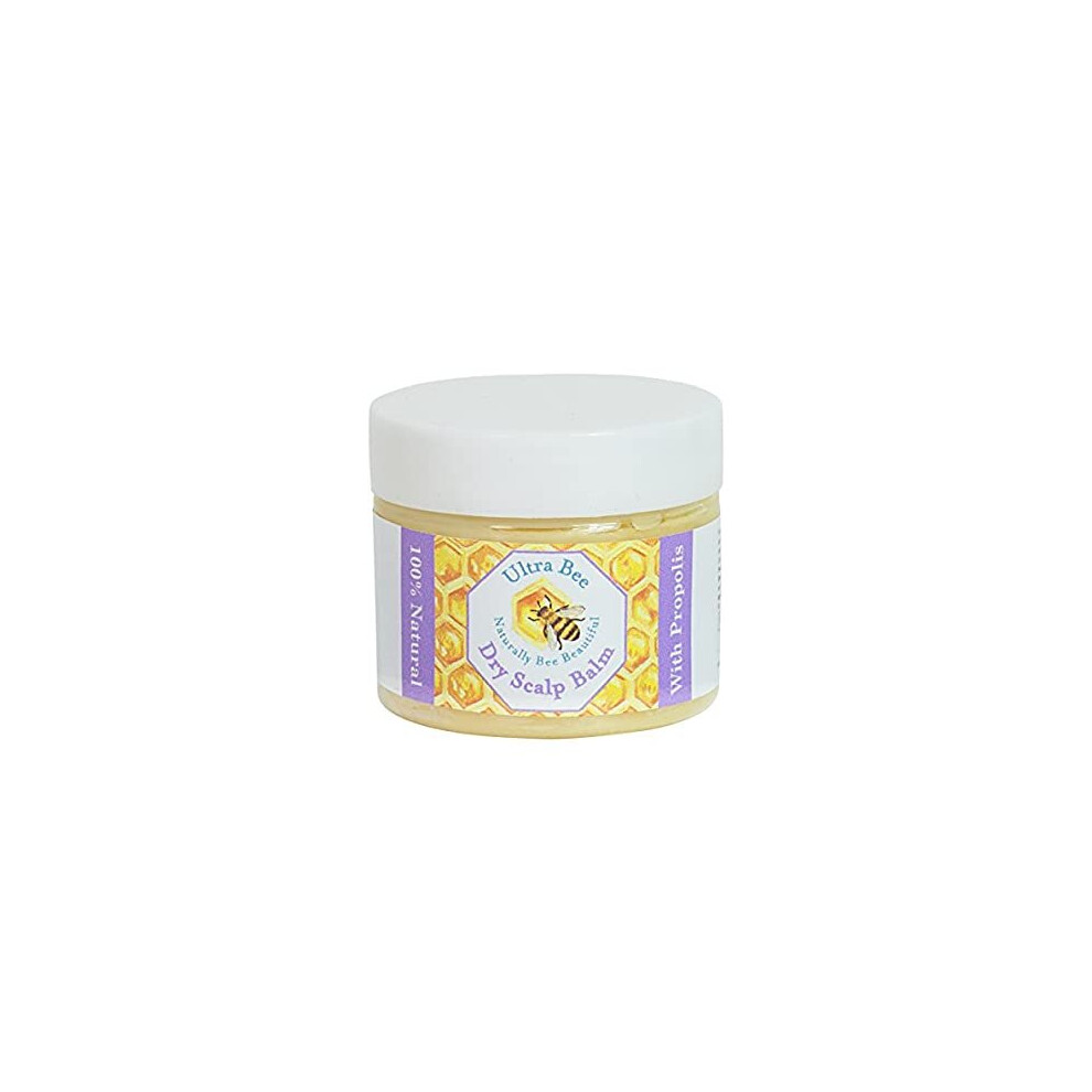 Ultra Bee Naturally Bee Beautiful 100% Natural Dry Flaky Scalp Balm With Honey And Propolis 50Ml
