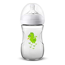 Philips Avent Natural Feeding Bottle with Dragon Design 260ml â SCF070/24