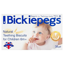 Bickiepegs Teething Biscuits 38g