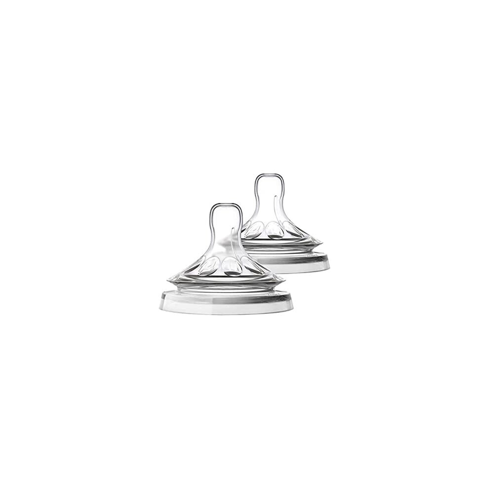 Philips Avent SCF044 / 27-2 - Natural teats fast flow 6m + with 3 holes Size 4