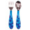 Munchkin Munchkin Toddler Fork and Spoon Set Assorted colors 4