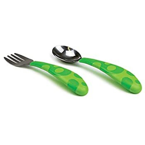 Munchkin Munchkin Toddler Fork and Spoon Set Assorted colors 2