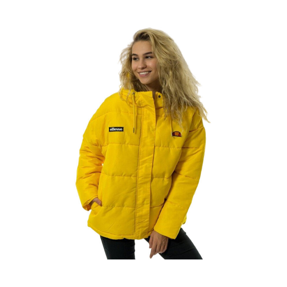 (UK6/US2/EU34) ELLESSE PEJO SGY05501 Womens Puffer Jacket Quilted Hooded Padded Winter Coat