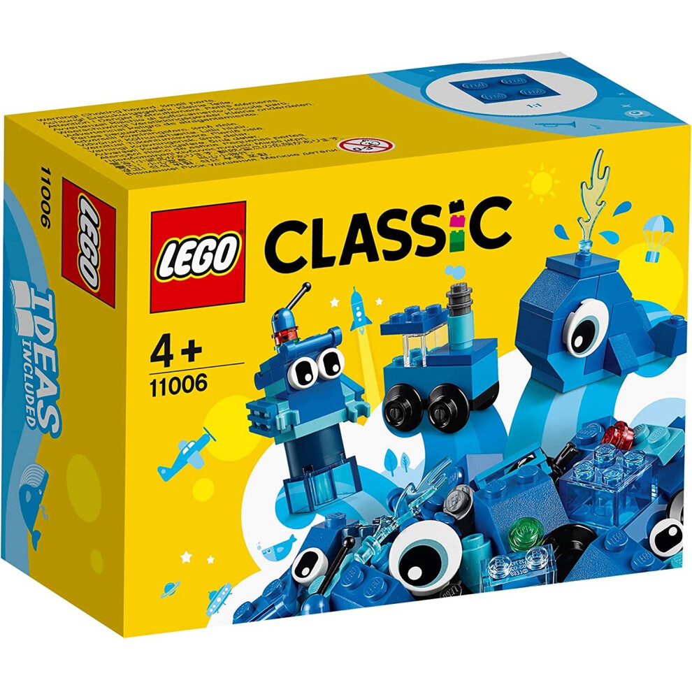 LEGO Classic 11006 Creative Blue Bricks Building Set Age 4+ - Image 2