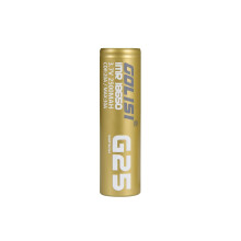Golisi G25 18650 batterij - 2500mAh 3,7V Li-ion 35A Max