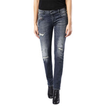 (W30 L32) DIESEL BELTHY 0860K Womens Denim Jeans Regular Slim Dark Blue Italy Zip Fly