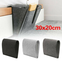 Sofa Bedside Storage Caddy Hanging Bag Felt Pocket Organizer Book Holder Home