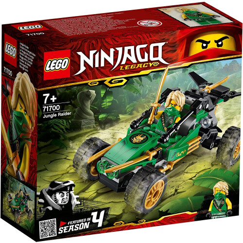 LEGO 71700 NINJAGO Legacy Jungle Raider Car with Lloyd Minifigure Tournament of Elements Building Set on OnBuy