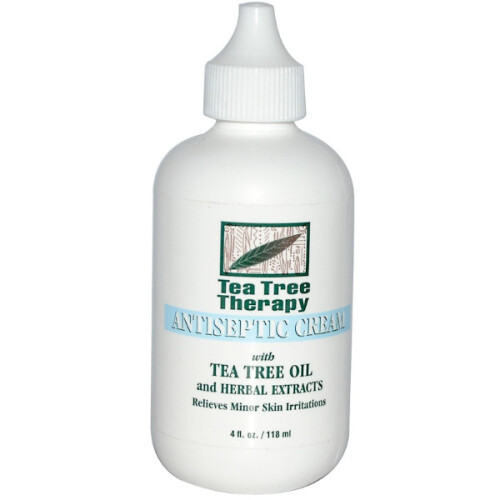 Tea Tree Therapy, Antiseptic Cream, with Tea Tree Oil & Herbal Extracts, 118ml