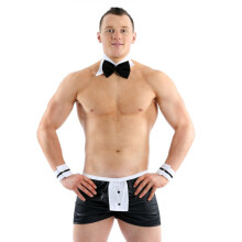 Classified Men's Boxer Shorts | Waiter Butler in the Buff Underwear Outfit Briefs, One Size