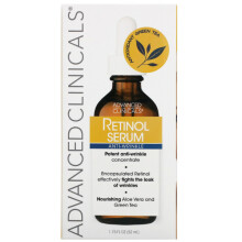 Advanced Clinicals, Serum Retinolowe, Anty-wrzecionowe, 1,75 fl oz (52 ml)