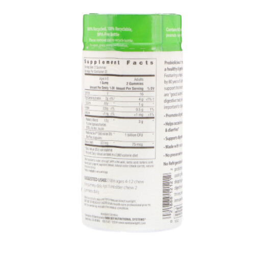 Rainbow Light, Probiolicious Probiotic, Berry Flavour, 50 Gummies 1
