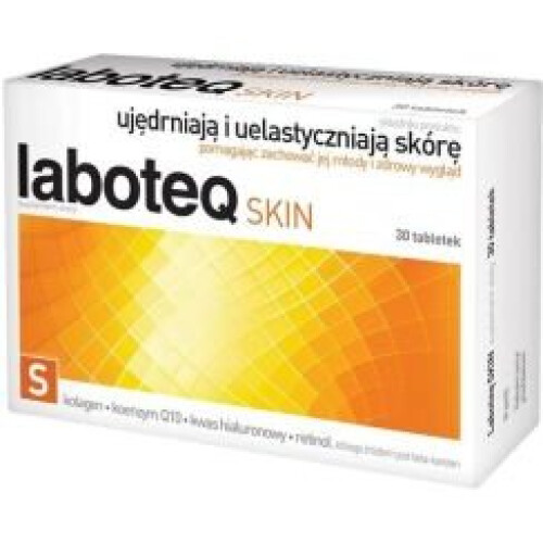 LABOTEQ SKIN 30 tab Anti Ageing Retinol Coenzyme Q10 Collagen M?ODA SKÓRA OLIMP