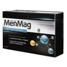 Menmag 30 Tabs Magnesium Vitamins For Men Magnez B6 Witaminy Dla M??Czyzn Olimp