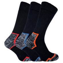 Sock Snob - Sock Snob - 3er Pack Herren Robust Arbeitssocken mit Verstärkt für Arbeitsschuhe