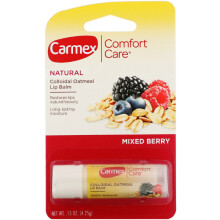 Carmex, Comfort Care, Colloidal Oatmeal Lip Balm, Mixed Berry, .4.25g