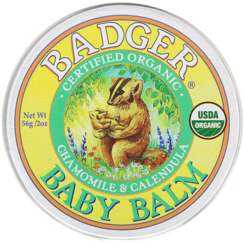 Badger, Οργανική Βρεφική Κρέμα, Chamomile και Calendula, 2 oz (56 g) 2