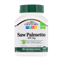 Saw Palmetto, 450 mg, 60 Vegetarian Capsules