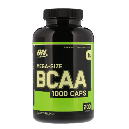 Optimum Nutrition Optimum Nutrition, BCAA 1000, 1,000 mg, 200 Φιάλες (500 mg ανά Φιάλη)