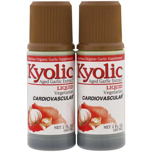 Kyolic, Αged Garlic Extract Liquid, 2 Φιάλες, 2 fl oz (60 ml) Κάθε 2