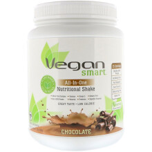 VeganSmart, All-In-One Voedingsshake, Chocolade, 1,51 lb (690 g)