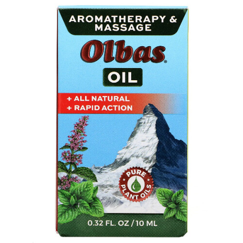 Olbas, Aromatherapie- & Massageöl, 0,32 fl oz (10 ml)
