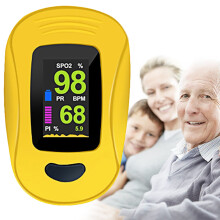 Pulse Oximeter Blood Oxygen Saturation SpO2 Meter Finger Monitor Fingertip