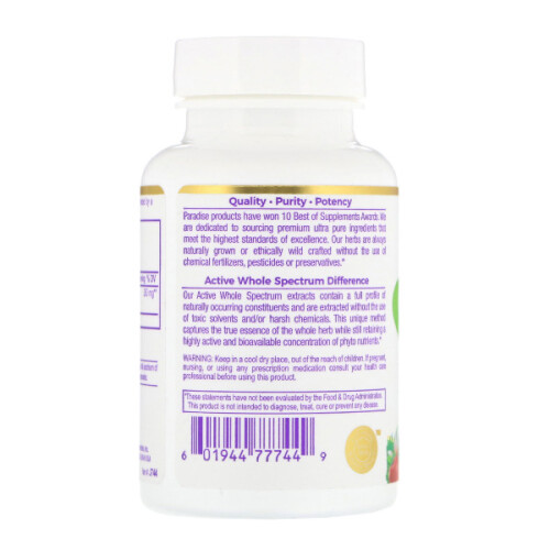 Paradise Herbs, Jiaogulan-extract, 60 vegetarische capsules 2