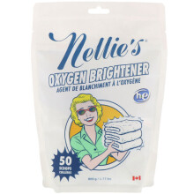 Nellie's Oxygen Brightener -jauhepussi, 50 kauhaa - Poistaa vaikeat tahrat, lian ja lian