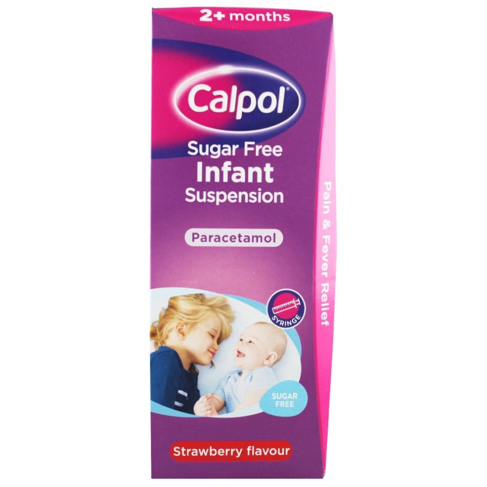 Calpol (Sugar Free) Infant 2 Months + Paracetamol 100 Ml
