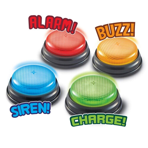 Learning Minds Answer Buzzers 4 Pack 2
