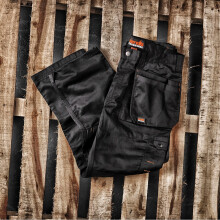 (36S, Black) Mens Safety & Workwear Worker Plus Trouser