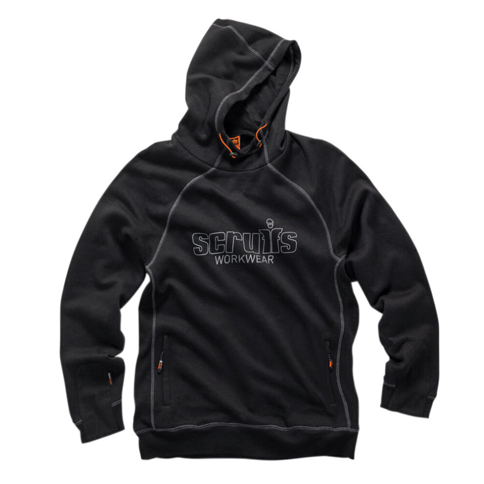 (S) Mens Safety & Workwear Trade Hoodie Black