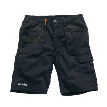 (34W, Black) Mens Safety & Workwear Trade Flex Holster Short