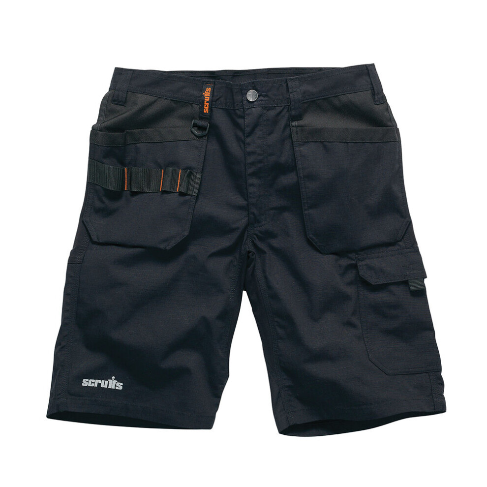 Scruffs (36W, ) Mens Safety & Workwear Trade Flex Holster Short Black